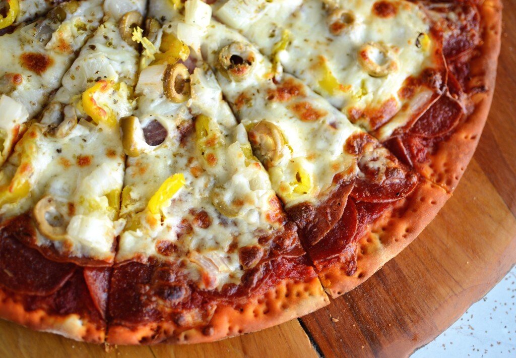 the Italian Stallion pizza